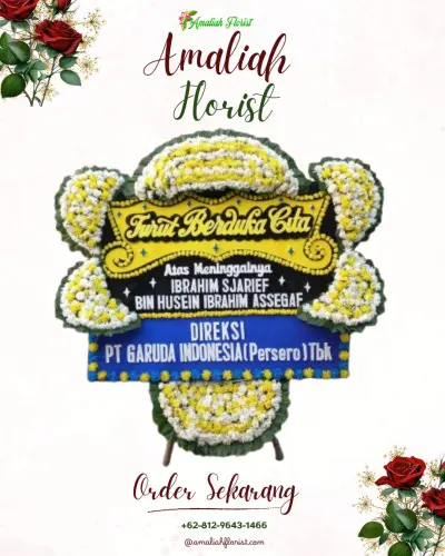 Papan Bunga Duka di Penanae